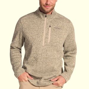 Mens Eddie Bauer Quarter Zip With Pocket